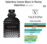 فالنتينو أومو بورن إن روما (EDT) 15 مل